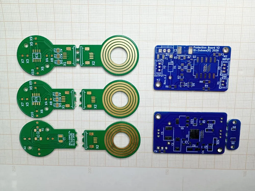 Placas de circuito impresso projetadas pela ID-SUBSEA